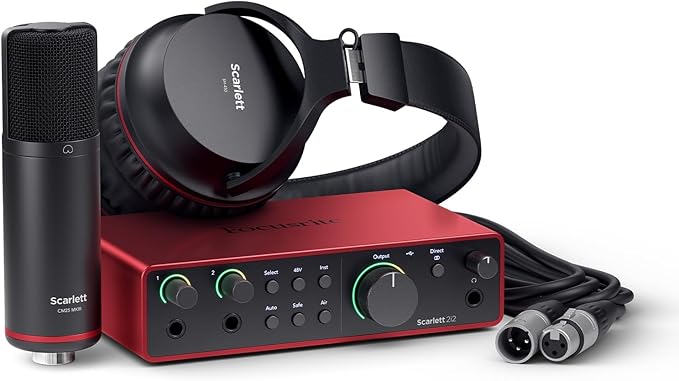 Focusrite Scarlett 2i2 Studio 4th Gen