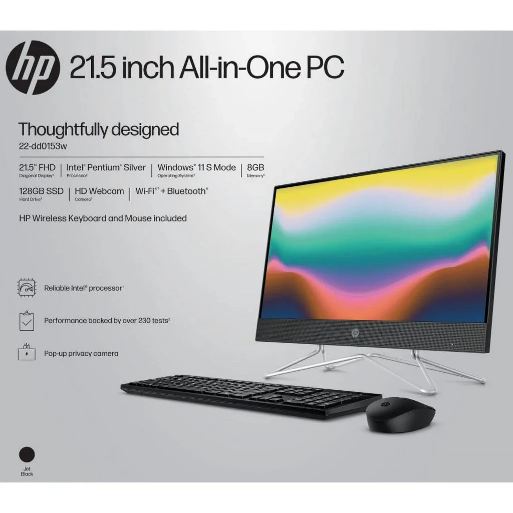 HP 21.5" All-in-One Desktop